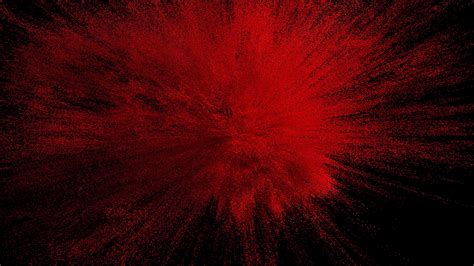 Red powder explosion on black background. Slow motion movement with acceleration Stock Footage,# ...