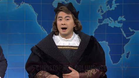 ‘SNL’: Bowen Yang’s Christopher Columbus Gives the World Permission to Take Down Statues of Him ...