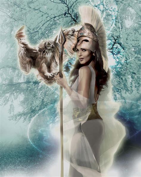 Athena, Greek Goddess by jimuelmaurer26 on DeviantArt