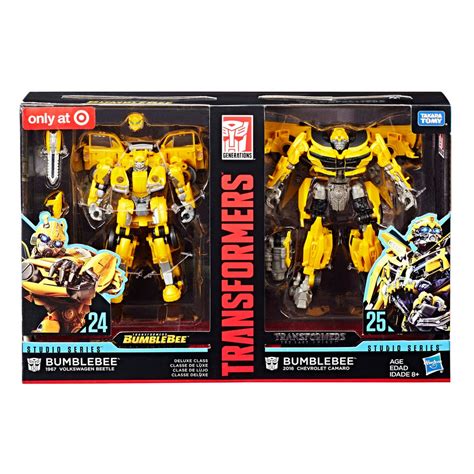 Buy Transformers Studio Series 24 & 25 Then and Now Bumblebee 2-pack – Collecticon Toys