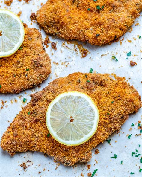 Crispy Oven Baked Chicken Cutlets Recipe | Healthy Fitness Meals