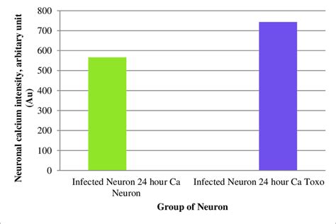 The intracellular calcium measurement on neuron and Toxoplasma gondii... | Download Scientific ...