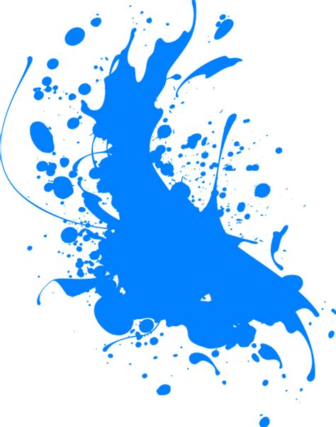 Ink Blue Splatter · Free vector graphic on Pixabay