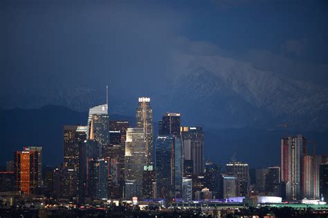 Snow Falls In Los Angeles For First Time In Decades, Surprising Residents