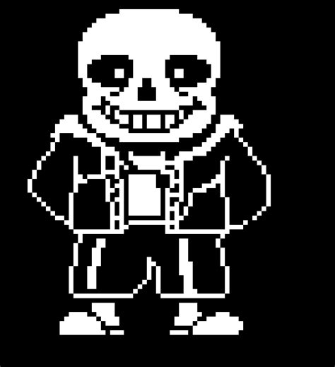 Sans Pixel Art Black And White Grid / Create meme sans the black and white pixel, sans 2d, sans ...