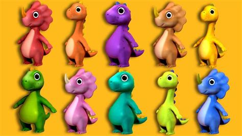 Ten Little Dinosaurs | Nursery Rhymes | By LittleBabyBum | Dinosaur nursery, Nursery rhymes ...