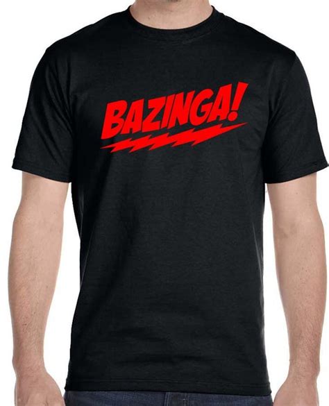 Bazinga T-Shirt Sheldon Cooper The Big Bang Theory