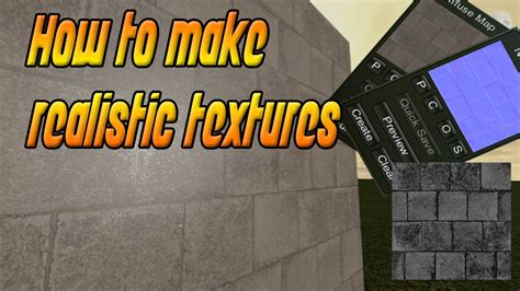 How to get realistic textures on roblox. (Without roblox studio beta ...