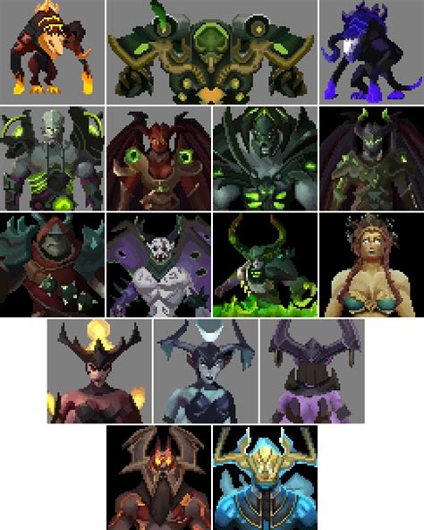 [Spoiler] All Argus raid bosses, as 60x60px paint art : r/wow