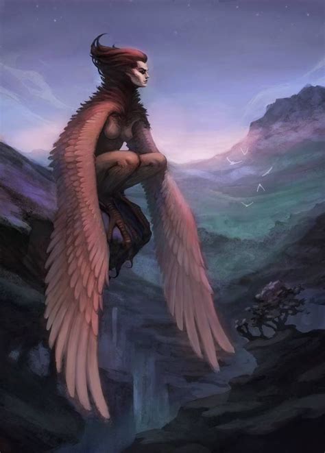 Harpy by Cherristone on DeviantArt | Mythical creatures art, Dark ...