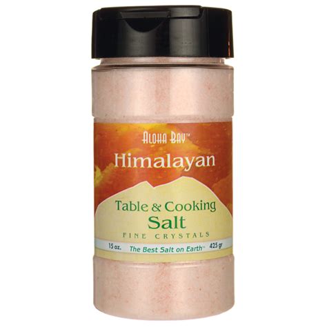 Himalayan Salt Himalayan Table & Cooking Salt Fine Cystals 15 oz (425 grams) Salt - Swanson ...