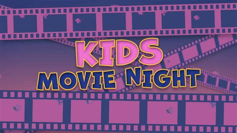 Motion Graphics: Kids Movie Night: Volume One - Church Visuals