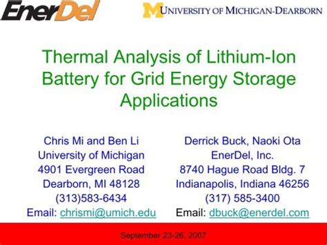 Advantages and Challenges of Lithium-Ion Batteries