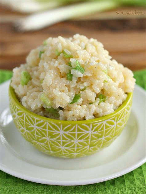 Cheddar Chive Rice: A quick and easy side dish recipe! - The Weary Chef