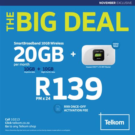 Telkom November Big Deal – Norwood Mall