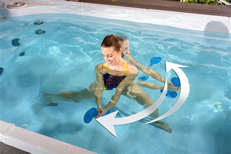 Getting Fit in a Hydropool Swim Spa | Great Bay Spa & Sauna