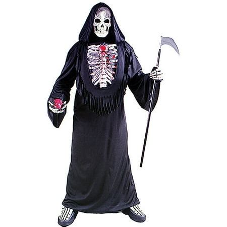 Bleeding Skeleton Adult Halloween Costume - Walmart.com