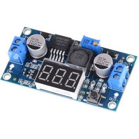 LM2577 3A DC-DC Step Up LED Voltmeter Adjustable Boost Converter module