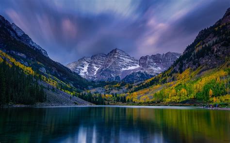 Elk Mountains Maroon Lake Colorado Wallpapers - Wallpaper Cave