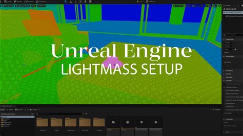 How to set Lightmap for the best light in Unreal Engine 5 | Interior ...