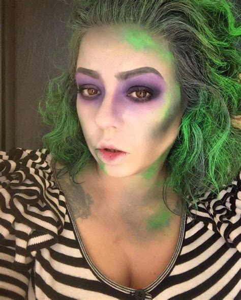 Beetlejuice Makeup www.rebelrougelabs.storenvy.com Jessie Halloween ...