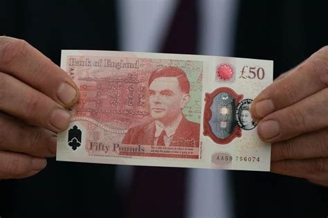 New British £50 note with Second World War codebreaker Alan Turing enters circulation