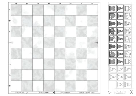 Printable Chess Pieces Pdf - Printable Word Searches