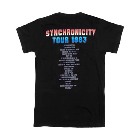 The Police Synchronicity Tour T-shirt | Shop the The Police Official Store