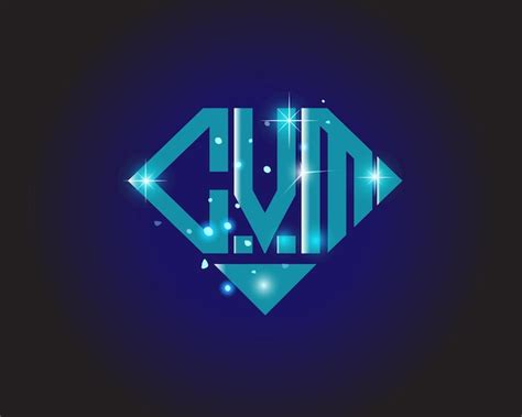 Premium Vector | Cvm initial modern logo design vector icon template