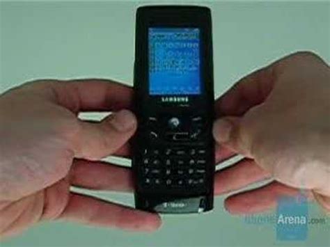 Video Tour: Samsung SGH T809 - YouTube