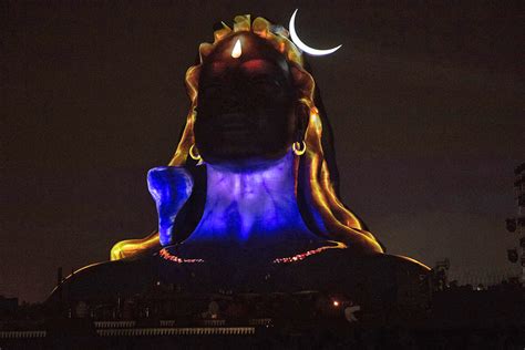 Adiyogi Shiva Statue Night View Discover the magic of the internet at ...