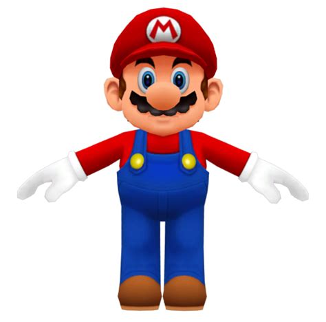 Mario Model Render (Blender 2.63) by C-E-Studio on DeviantArt