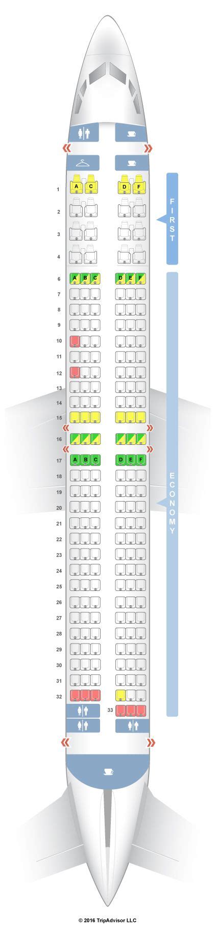 SeatGuru Seat Map Alaska Airlines Boeing 737-900 (739) | Alaska airlines, Seatguru, Airlines