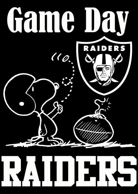 Snoopy Raiders Oakland Raiders Fans, Raiders Football, Football Memes ...