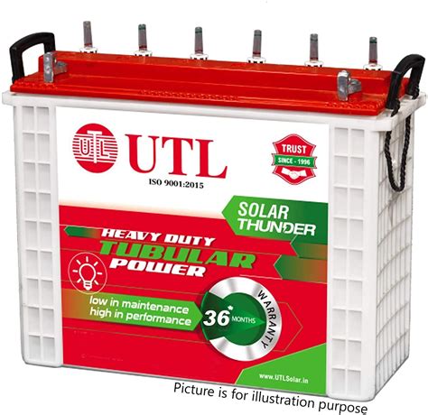 UTL UIT 1748 170 ah Tubular battery at Rs 18342/piece | Tubular Batteries | ID: 23364558548