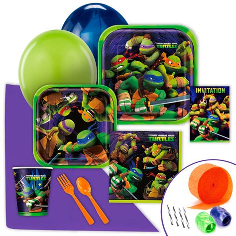 Teenage Mutant Ninja Turtles Party Supplies- My Kids Guide