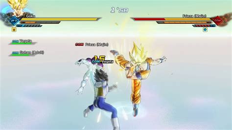 Z Fighters VS Majin Freezer, Majin Cell and Super Buu (Gotenks Absorbed) - YouTube