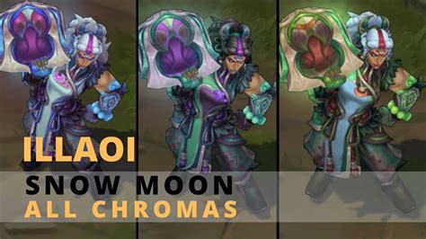 Snow Moon Illaoi Chromas - YouTube