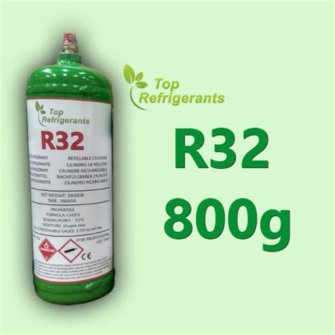 R32 800g Gaz Réfrigérant Rechargeable | Top-Refrigerants.com