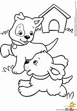 Realistic puppy coloring Pages Download And print For free sketch template
