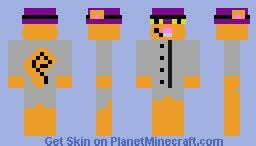 Secret Squirrel Minecraft Skin