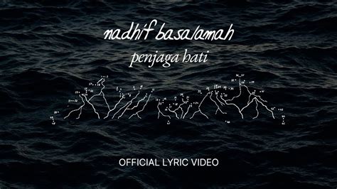 nadhif basalamah - penjaga hati (Official Lyric Video) Chords - Chordify