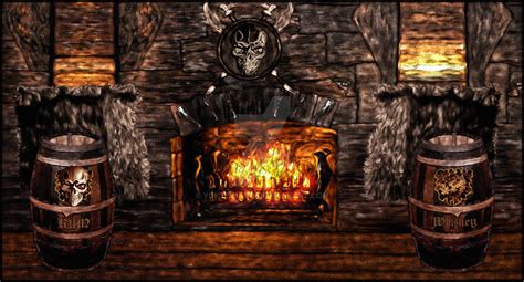 rustic viking fireplace v0.2 by YokTomato on DeviantArt