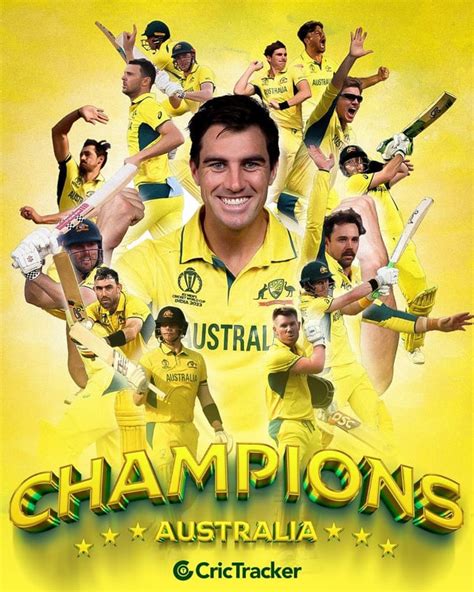 Australia wins Cricket World Cup 2023 by six wickets with 42 balls ...