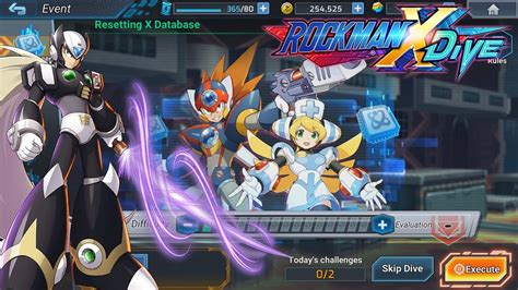 Mega Man X DiVE - Acquiring Black Zero & Event DiVE Mode Gameplay - YouTube