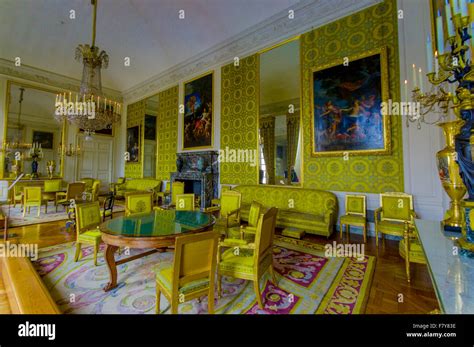 Impressive interior view of Grand Trianon in Versailles Palace near ...