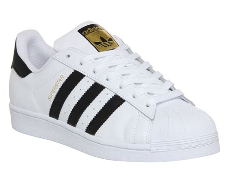 Adidas Superstar 1 BLANC ET NOIR FOUNDATION Baskets