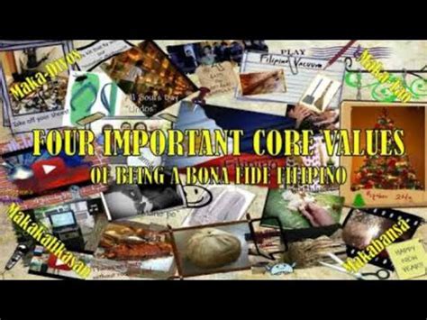 Four Core Values (Maka-Diyos, Makatao, Makakalikasan, Makabansa) - YouTube