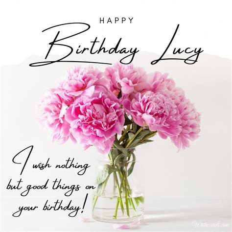 Happy Birthday Lucy Images and Funny Cards