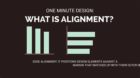 One Minute Design: What is Alignment? | Alignment, Alignment in design, Design